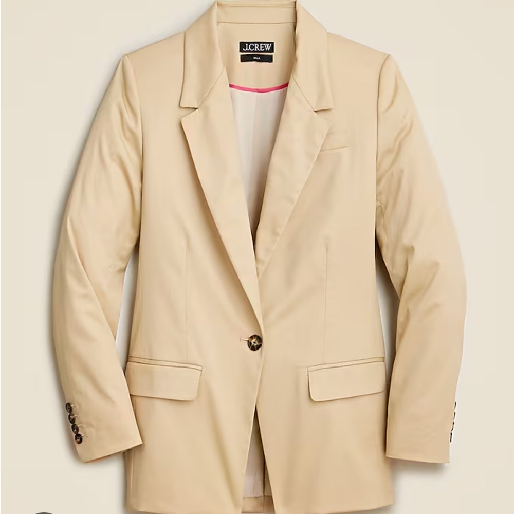J. Crew Willa blazer in lightweight chino Size 10 NWT